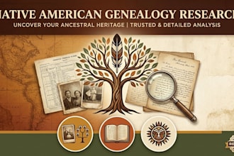 do accurate native american genealogy research and family tree tracing
