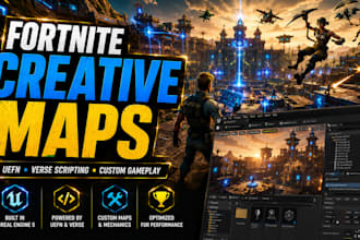 design fortnite creative maps and uefn gameplay mechanics