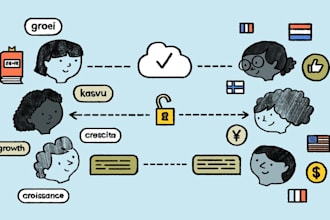 do writing and translation, as well as proofreading