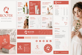 design business logo, brand identity and complete branding kit