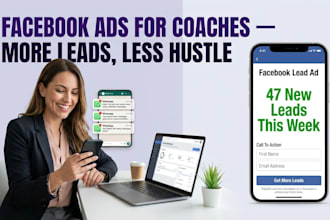 create facebook ads for coaches and online course creators to get leads