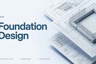 design foundation plans and structural calculations for permit