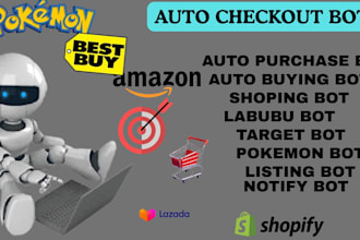 do auto buying bot amazon bot target bot walmart bot monitor bot