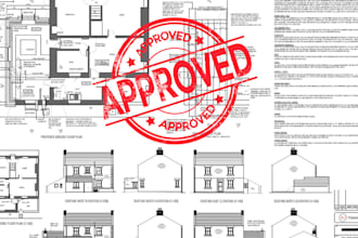 draw architectural drawings for UK planning permission and loft conversions