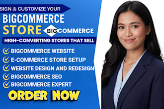 design and customize your bigcommerce store bigcommerce website bigcommerce seo