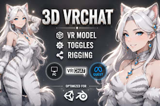 design realistic VR avatar chatbot videos and animations