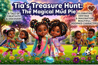 do african american children storybook illustration amazon KDP children book