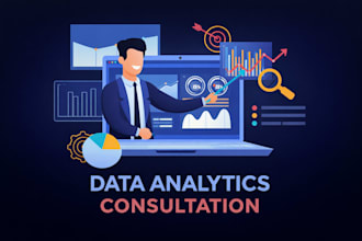 provide data analytics consultation and dashboards  excel and tableau