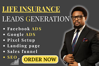 life insurance leads health insurance final expense leads insurance landing page