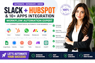 slack hubspot whatsapp monday zapier airtable twilio integration automation