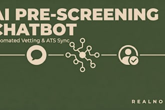 build an autonomous ai candidate pre screening chatbot via n8n