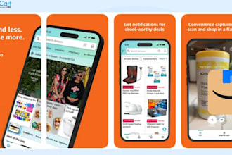 develop ai saas flea market app, local goods marketplace app, artisan fair app