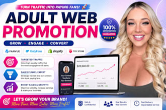 fanvue page promotion shopify toy store adult web onlyfans page promotion