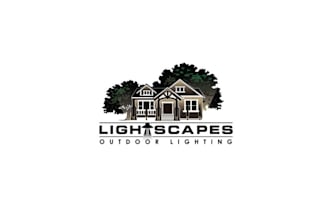design excellent landscape lighting logo