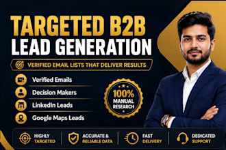 do targeted b2b lead generation with verified email lists