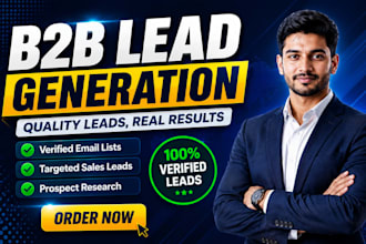 do targeted b2b lead generation with verified email lists