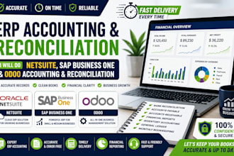 do netsuite, sap business one and odoo accounting and reconciliation