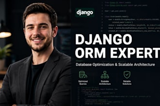 be your django ORM developer