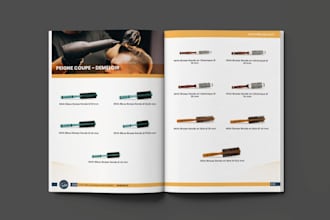 design a  catalog for your brand