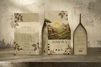 do specialty artisan coffee packaging and coffee label design