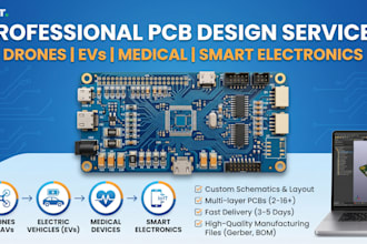 develop pcb designs for drones, evs, medical devices, and smart electronics