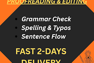 proofread and edit your english articles and blog posts