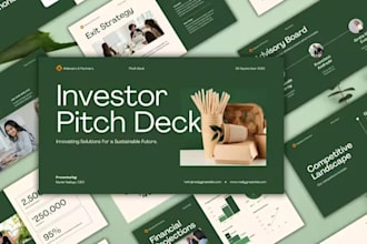 create business growth sales pitch deck presentation for startups, entrepreneurs