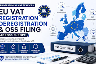 handle vat registration deregistration and oss filing across europe