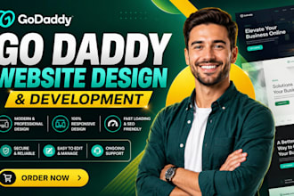 do wix website redesign,develop godaddy, godaddy website design fix godaddy bugs