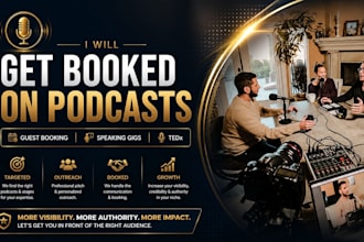 book you as a guest on podcasts speaking gigs and tedx events