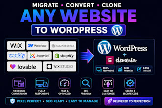 convert or migrate lovable ai website to wordpress lovable to wix studio