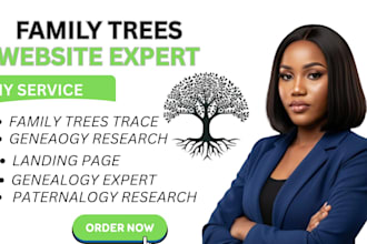 conduct genealogy research to trace your family tree