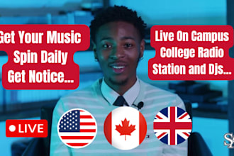 submit new music release to campus college radio and nightclub djs US UK canada