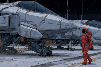 sci fi illustration and sci fi art