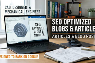write SEO optimized blogs and articles