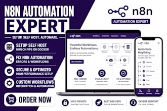 setup self host and fix n8n automation on vps or docker
