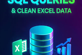 write sql queries and clean your messy excel data