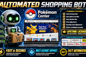 do auto purchase bot pokémon bot walmart bot auto buying bot target bot
