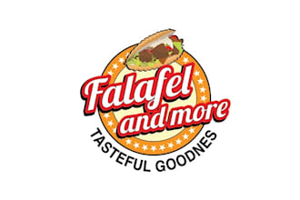 design food sandwiches or drink food logo