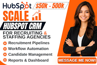 scale hubspot CRM for recruiting and staffing agencies