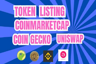 do coin listing, ico listing token on coinmarketcap, coingecko