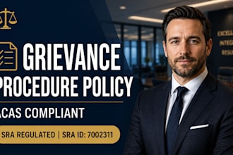 review your HR documents for acas code compliance as a UK solicitor legal letter