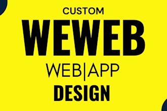 create custom weweb web app with xano, supabase and api integration