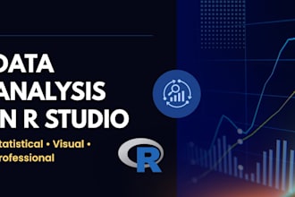 perform professional data analysis in r studio