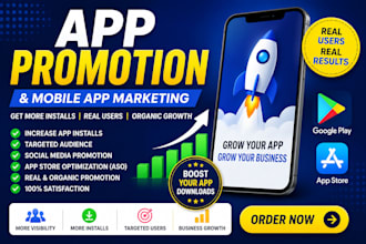 do app promotion and mobile app marketing organically