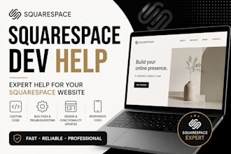squarespace development, squarespace website design, edit squarespace
