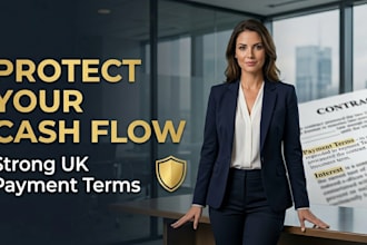 draft strict late payment terms for your UK business contracts