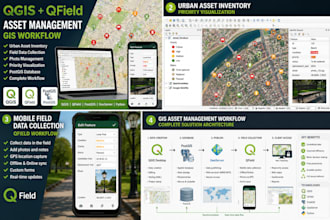 build a complete qgis and qfield asset management system