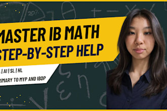 tutor you ib math ai aa hl or sl, math ia, physics, econ, dt