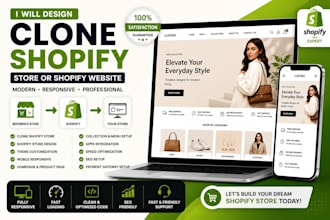 clone shopify store duplicate redesign copy shopify website